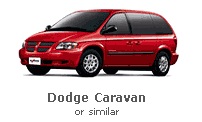 minivan rental cars