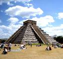 The Pyramid at Chichen Itza-Once Served As The Political And Economic Center Of Mayan Civilization