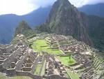 The Machu Picchu- Means "old settlement,"Located Halfway up the Andes Plateau